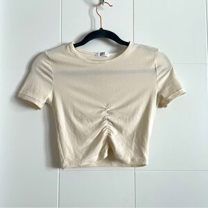 3/$25 Ardene ruched crop top